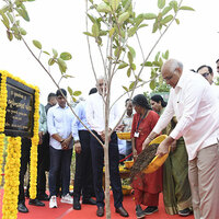 Gujarat CM initiates tree plantation drive in Ahmedabad