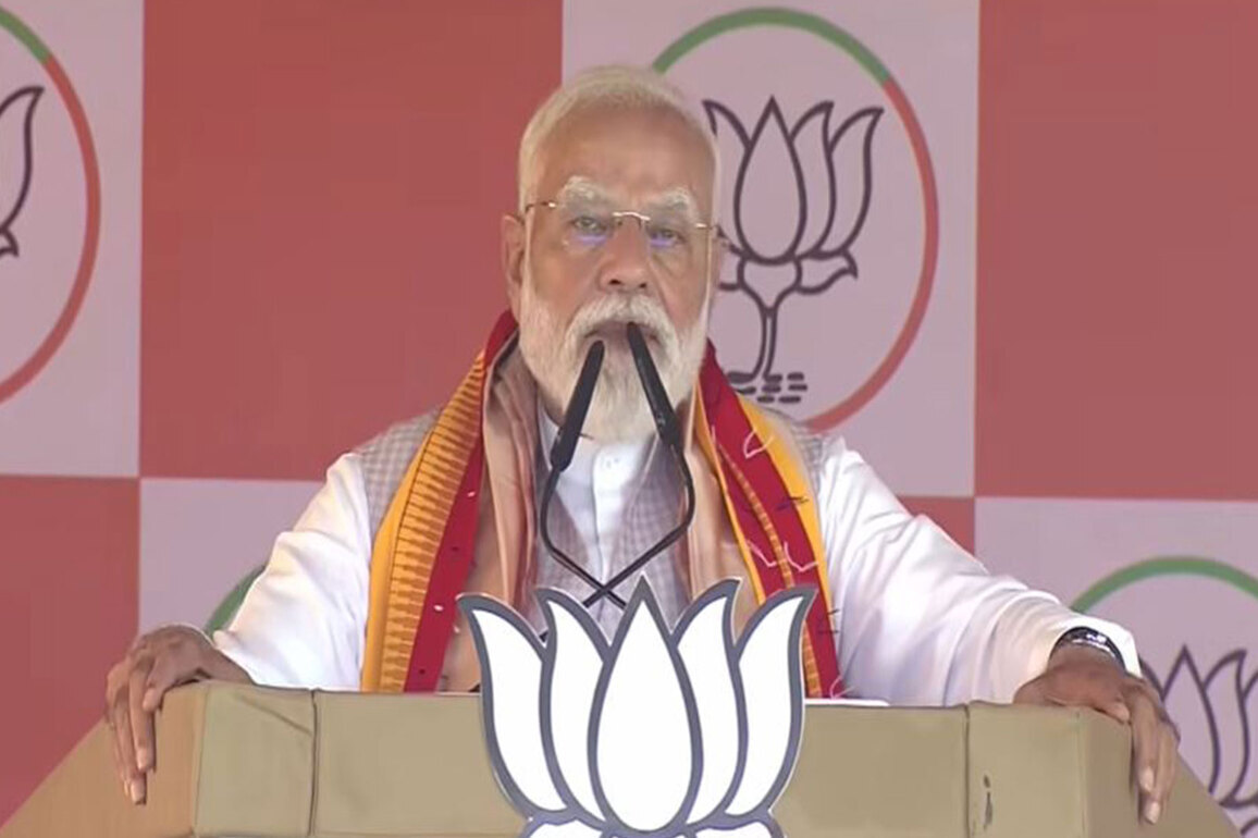 "Congress' slogan is family first, looks after selfish interests": PM Modi in Assam