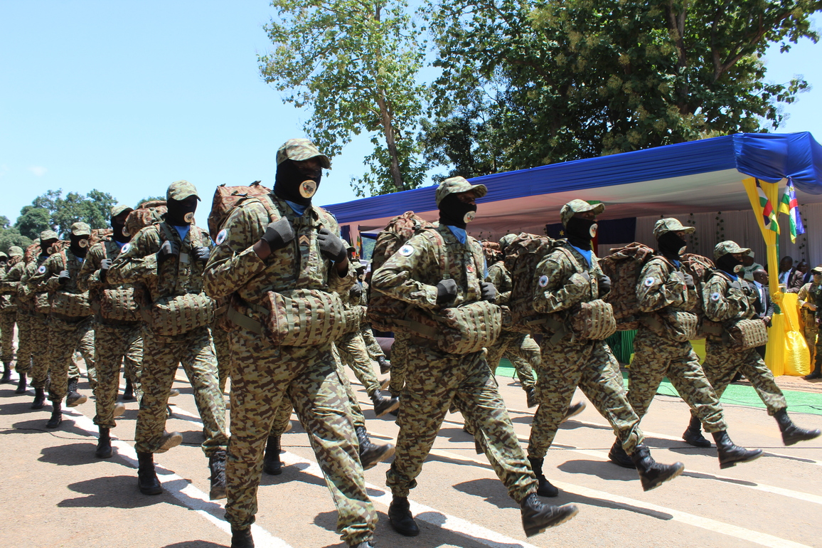 CENTRAL AFRICAN REPUBLIC-BANGUI-INDEPENDENCE DAY-PARADE