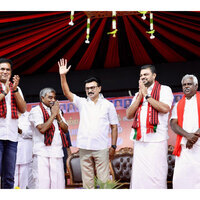 DMK alliance projected to retain power in Tamil Nadu with 181-189 seats, 40% vote share: Lok Poll survey