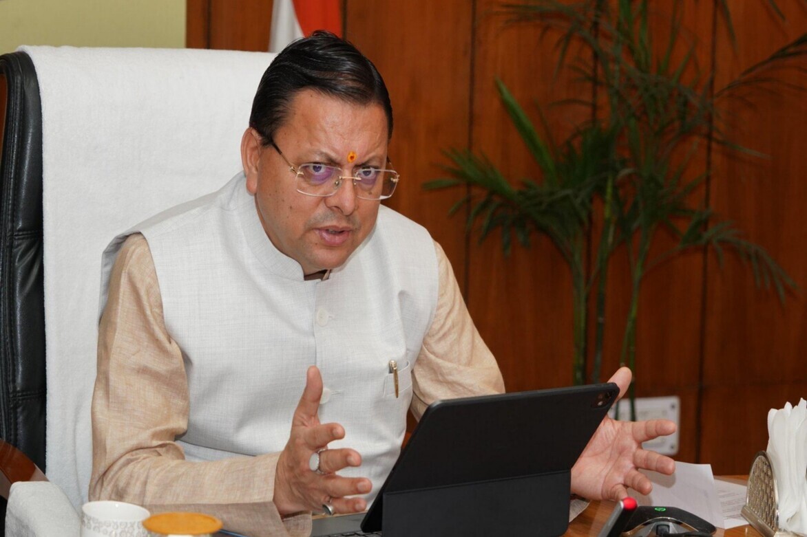 Uttarakhand CM Dhami congratulates PM Modi on completing 12 consecutive years in office