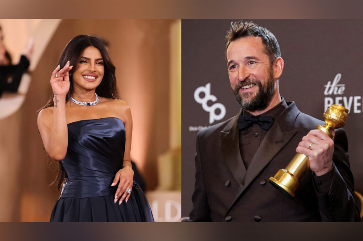 Golden Globes 2026: Priyanka Chopra presents Best Actor award to Noah Wyle for 'The Pitt'