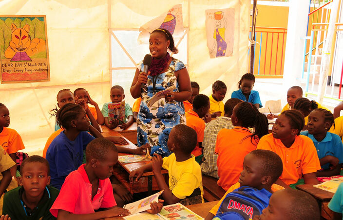 otos untie ovita helping the children to learn how to read