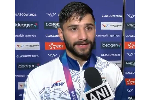 President Murmu congratulates Sachin, Ankush, Narender, Gulveer for medals at CWG 2026