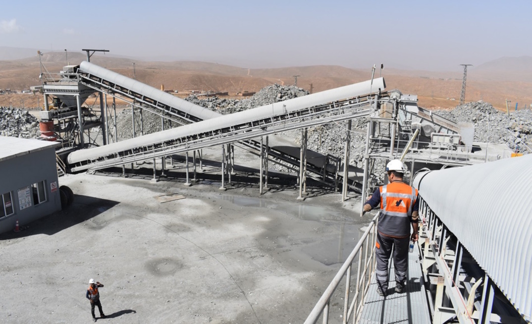 The Zgounder silver mine in Morocco