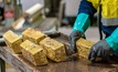  Gold producer Newmont closed lower in New York