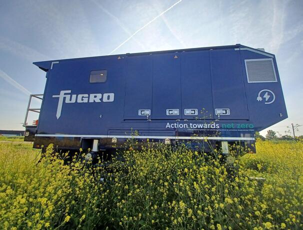 Fugro’s Electric Deep Drive combines advanced technology and sustainable power sources to enhance the efficiency and accuracy of soil testing in diverse environments