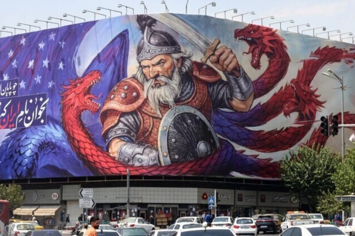 The Tehran Street Corner Used For Iran's Combative Propaganda