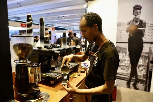 ETHIOPIA-ADDIS ABABA-COFFEE EXHIBITION