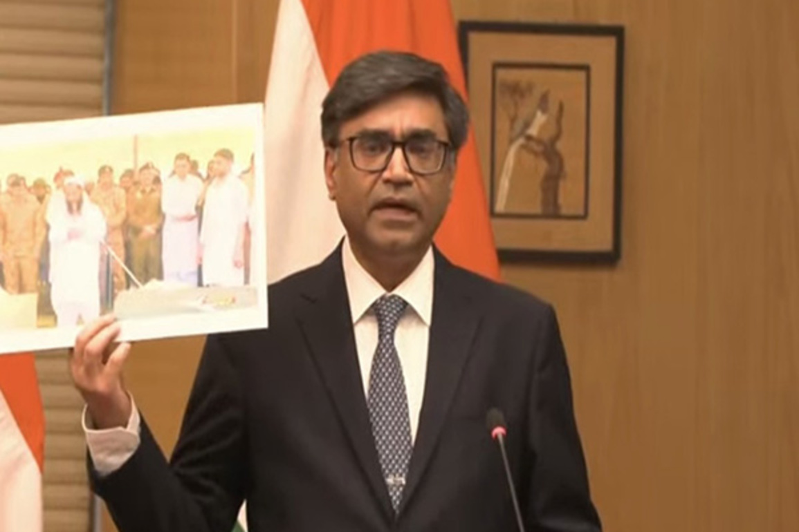 "Giving terrorists a state funeral maybe Pakistan practice," FS Vikram Misri exposes Pakistan's terror links