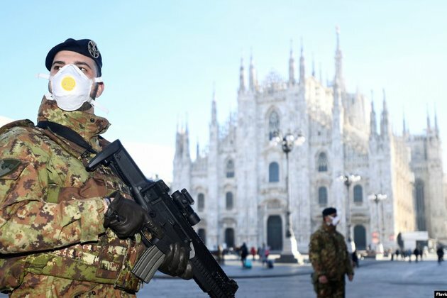 Ukraine Closes Consulate In Milan As Markets Fall Over Virus Fears