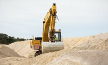  Excavating kaolin at Suvo’s Pittong hydrous kaolin operation in Victoria.