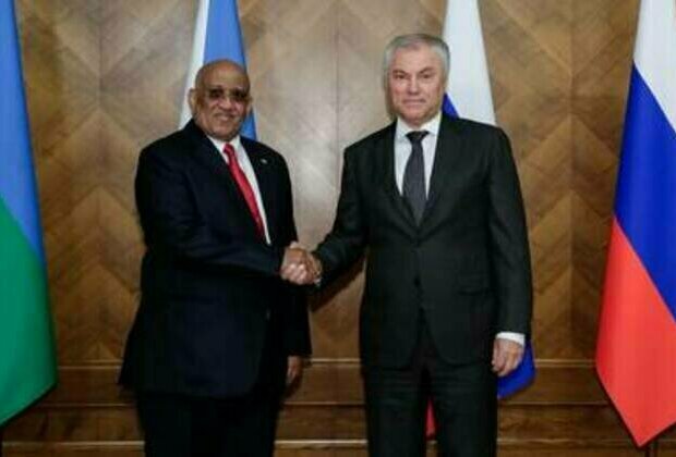 Russia's top MP holds talks with Djibouti's parliament speaker