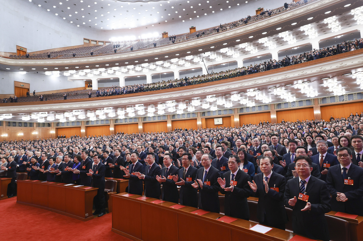 Photo Flash | China's top political advisory body holds closing meeting of annual session