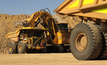 Cat 793F autonomous trucks at the loading face