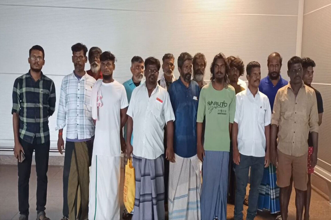 Tamil Nadu: 15 fishermen released from Sri Lankan custody arrive in Chennai