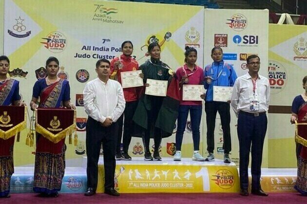 Assam Rifles' Women Shine in 7th All India Police Judo Cluster -2022