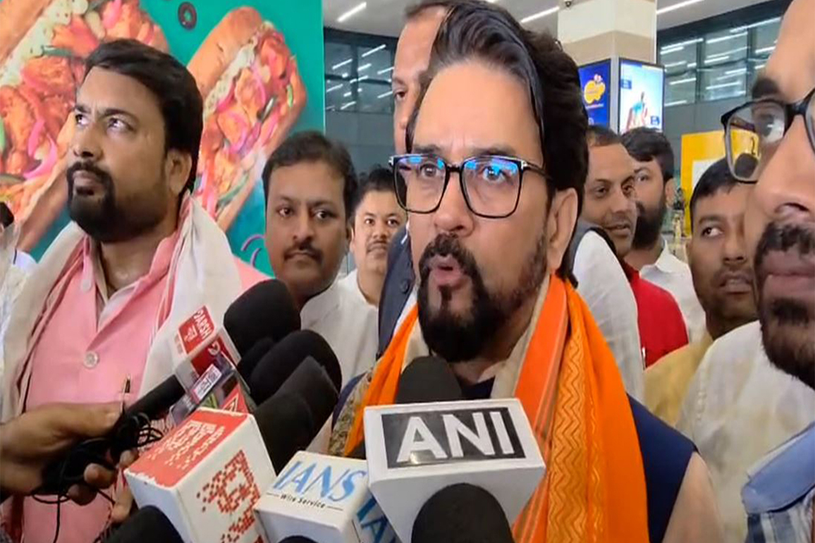 BJP's Anurag Thakur slams Congress, RJD for sharing stage with TN CM Stalin