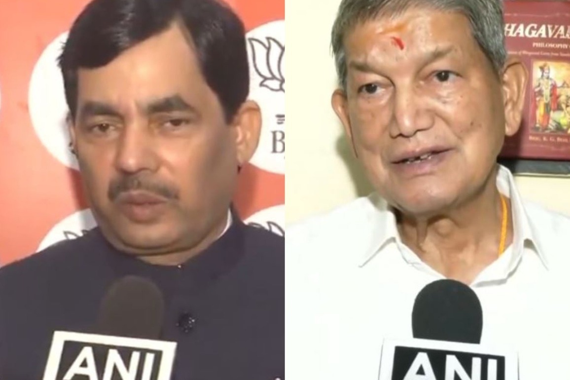 'Lowest LPG hike in world after Saudi Arabia': BJP's Shahnawaz Hussain; Cong's Harish Rawat seeks excise duty cut