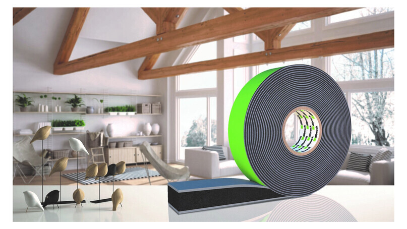 Launch of illbruck TP654 multi-functional window and door tape offers specifiers an airtight solution to meet sustainability goals