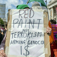 UK seeks to ban pro-Palestinian group