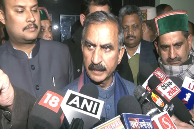 "BJP trying to shift blame on us for their failures": Himachal CM Sukhu