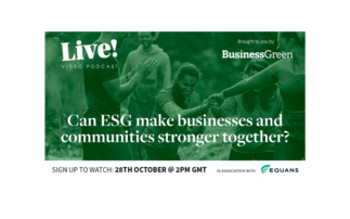 Podcast Live! Can ESG make businesses stronger? 