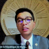 MADAGASCAR-ANTANANARIVO-PRESIDENT-REFUGE