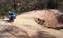 Sampling at AGC's South Cobar project