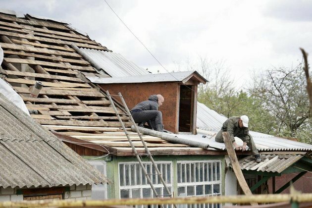Hundreds of houses damaged in Ukraine-bordering region