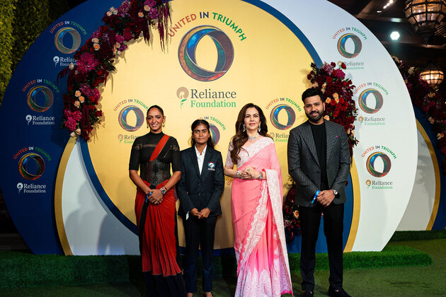 Nita Ambani graces 'United in Triumph' event with World Cup winning captains