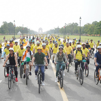 Tiranga Rally: 25th edition of Fit India Sundays on Cycle pays tribute to armed forces, celebrates World Bicycle Day