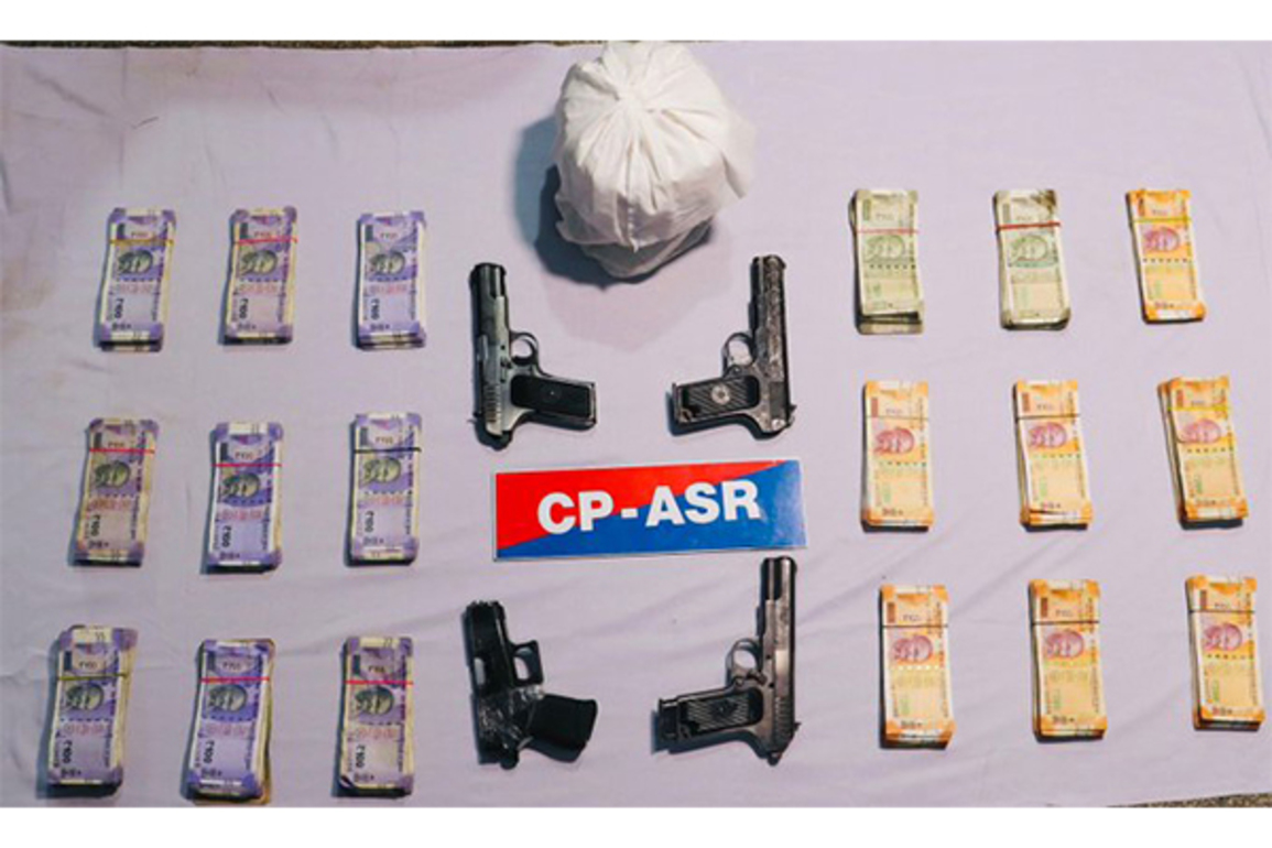 Three operatives involved in cross-border organised arms, narco-hawala network apprehended by DGP Punjab Police