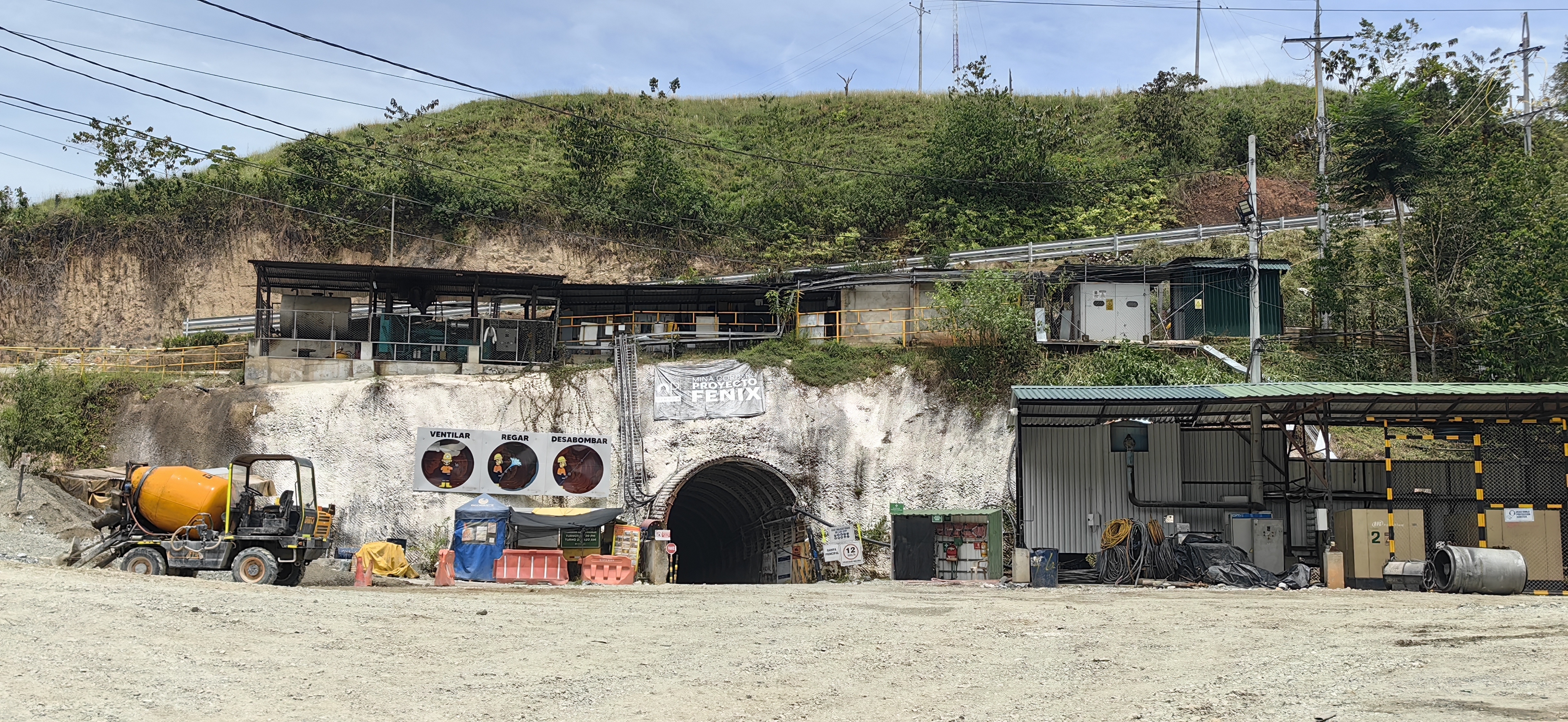 Soma Gold's Cordero mine portal in Antioquia, Colombia (Photo: Paul Harris)