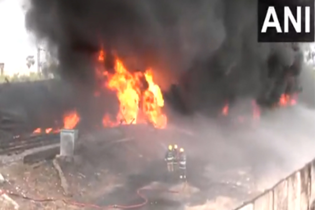 Tiruvallur: Southern Railway issues helpline numbers as fire on goods train carrying diesel disrupts services from Dr MGR Chennai Central