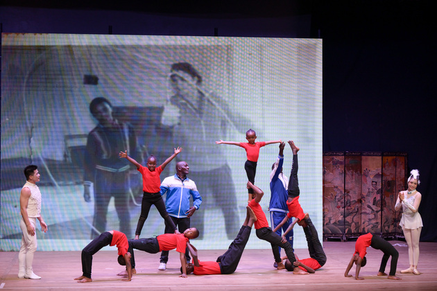 KENYA-NAIROBI-CHINA-CULTURE AND TOURISM-ACROBATIC EXCHANGES-CEREMONY