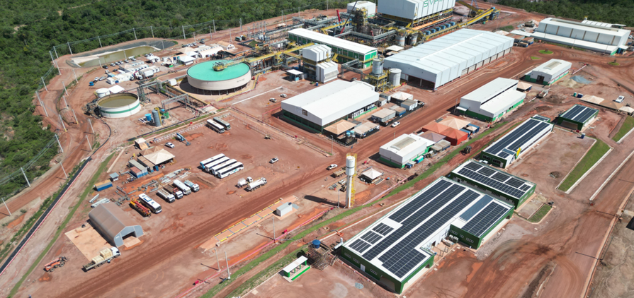 Operação de terras raras da Sera Verde en GO Minaçu