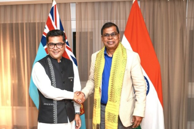 MoS External Affairs Pabitra Margherita meets Fiji Deputy PM Biman Prasad