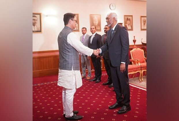 Maldives: Kiren Rijiju calls on President Muizzu; reiterates India's commitment to bolster bilateral cooperation