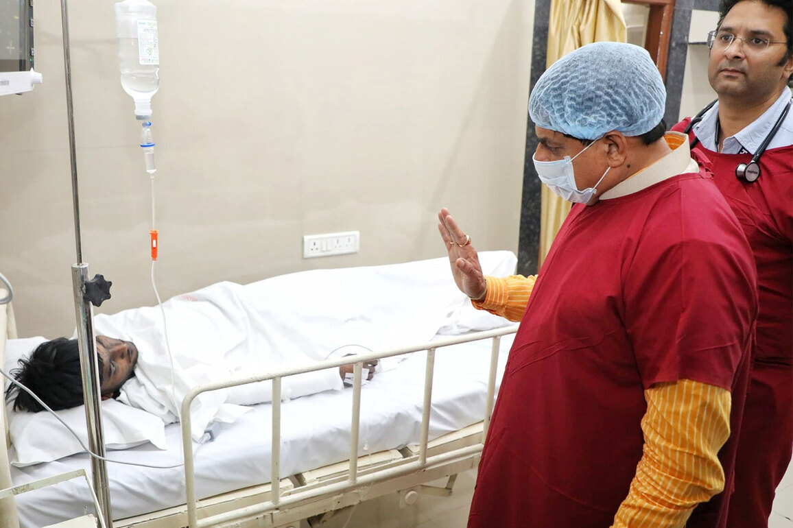 MP CM Mohan Yadav meets victims of Dewas firecracker factory blast; assures strict action against accused