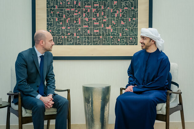 Abdullah bin Zayed, French Foreign Minister review regional developments
