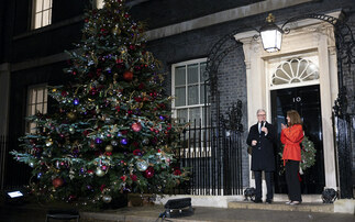 British growers celebrated as Prime Minister Sir Keir Starmer unveils Downing Street's Christmas tree