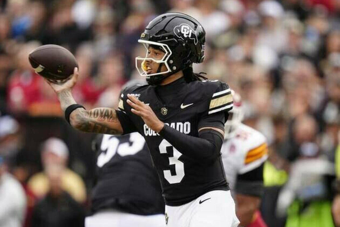 Kaidon Salter shines as Colorado upsets No. 22 Iowa State