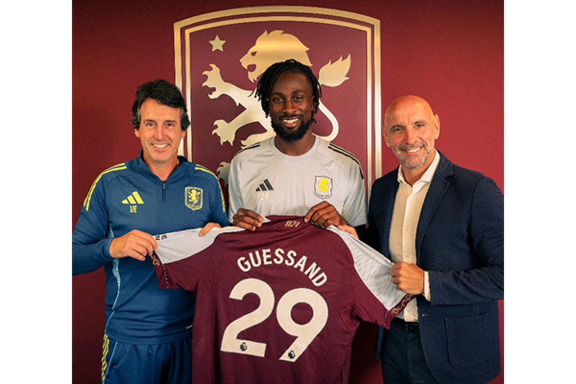 Aston Villa rope in Evann Guessand from Nice