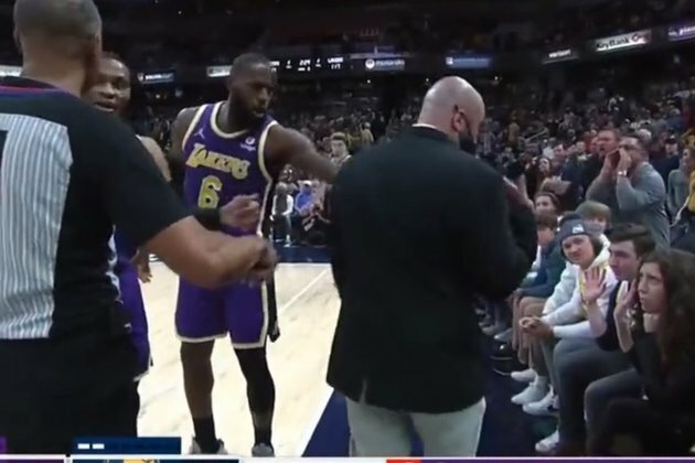 LeBron James labeled LeSnitch after getting fans kicked out of game