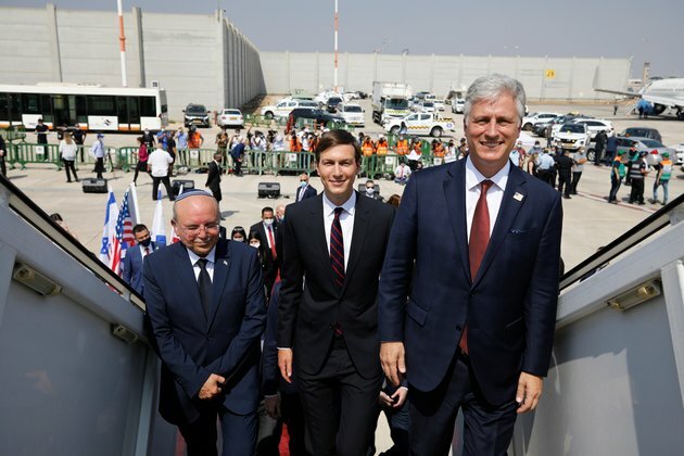High-Ranking US-Israeli Delegation Lands in UAE