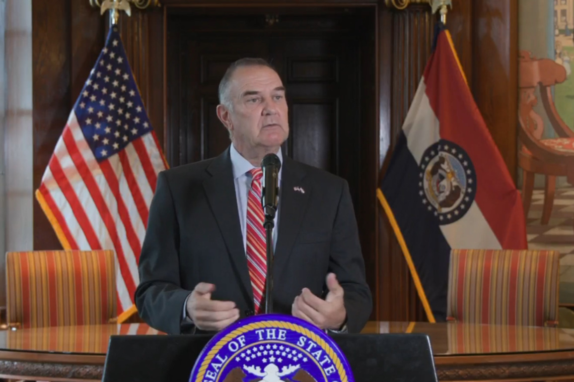 Kehoe signs $1.5B stadium plan, $100M in tornado relief