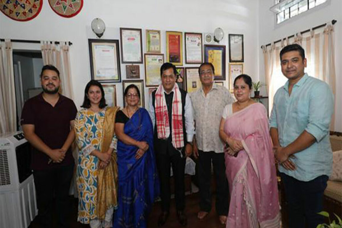 Union Minister Sonowal pays tribute at Bhupen Hazarika's home, honouring his legendary legacy