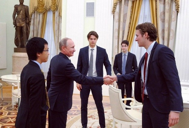 Vladimir Putin hosts Eton College boys in the Kremlin; aims to convert Vladivostok into Las Vegas-style city