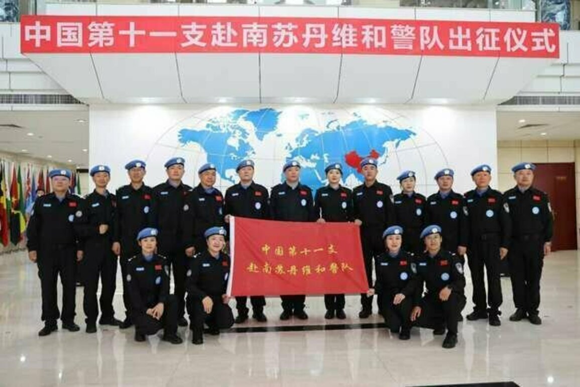 China to dispatch new batch of UN peacekeepers to South Sudan
